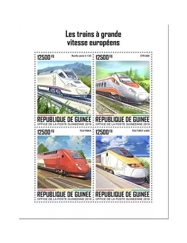 n° 10167/10170 - Timbre GUINEE Poste