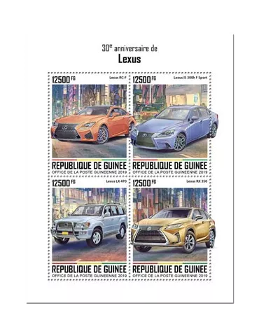 n° 10183/10186 - Timbre GUINEE Poste