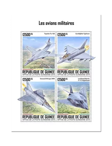 n° 10219/10222 - Timbre GUINEE Poste