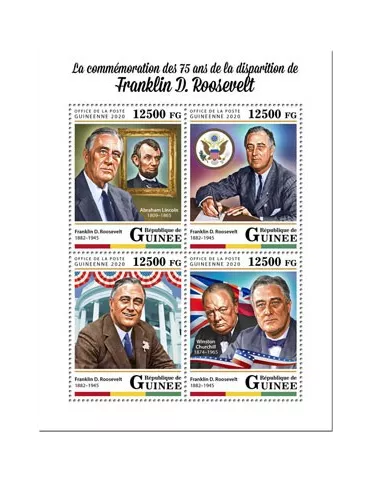 n° 10335/10338 - Timbre GUINEE Poste