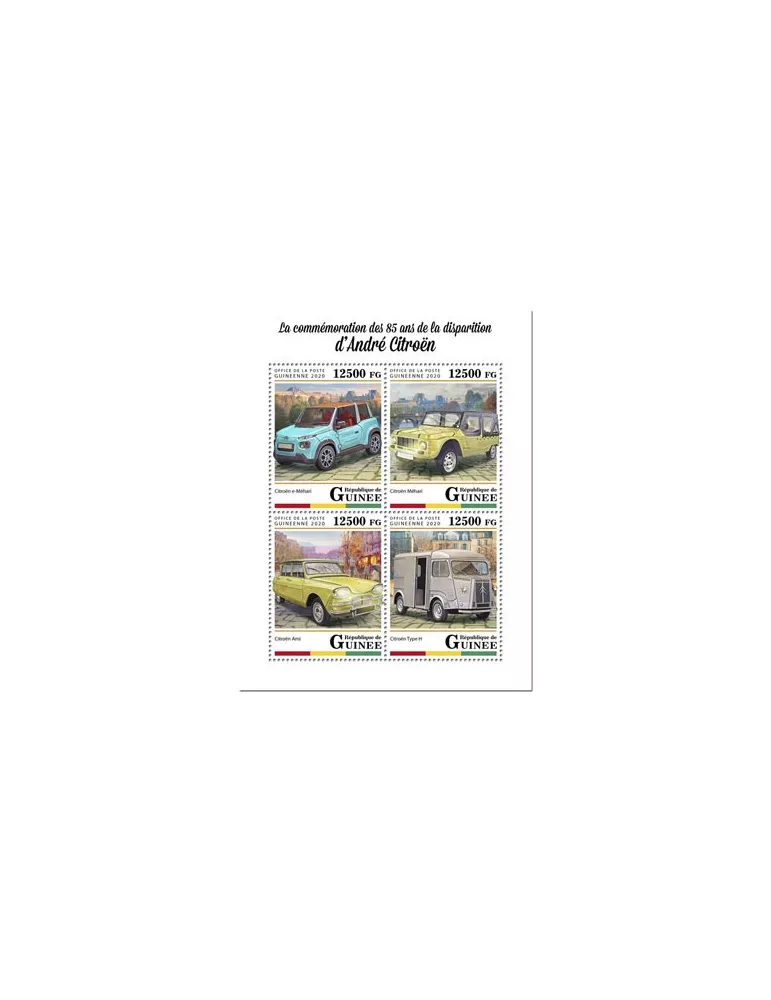 n° 10339/10342 - Timbre GUINEE Poste