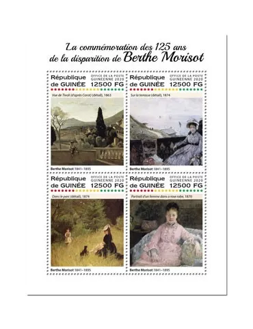 n° 10347/10350 - Timbre GUINEE Poste