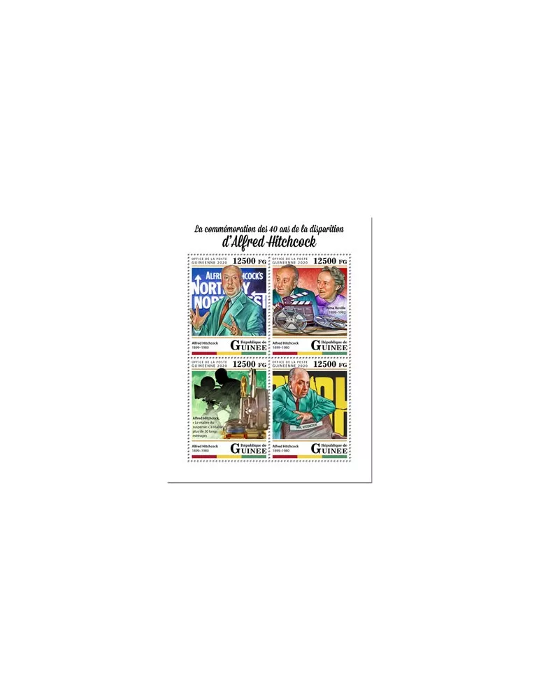 n° 10355/10358 - Timbre GUINEE Poste