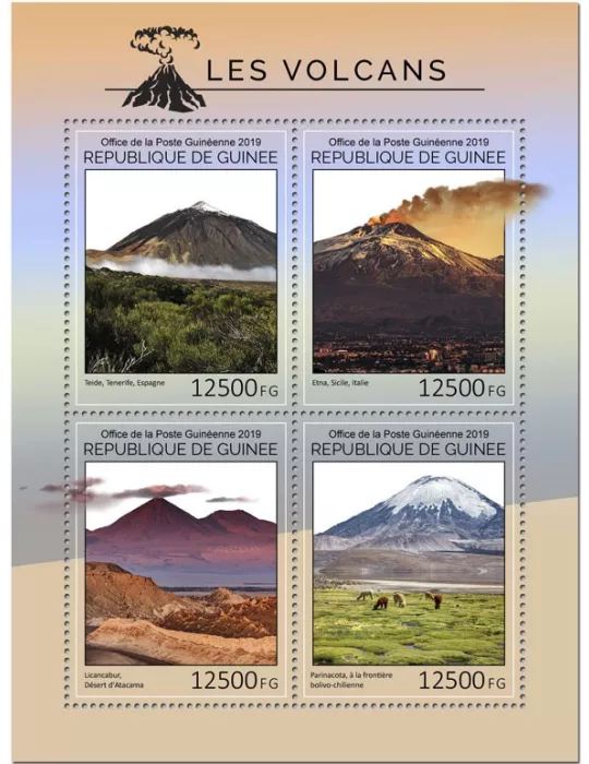 n° 9765/9768 - Timbre GUINEE Poste