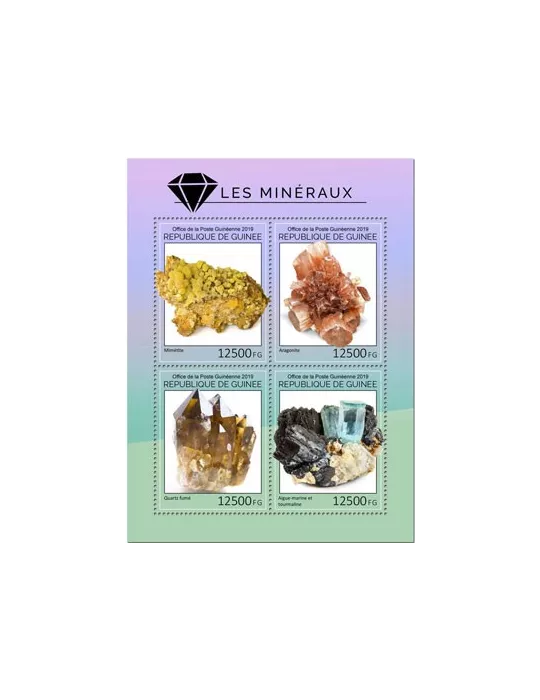 n° 9781/9784 - Timbre GUINEE Poste