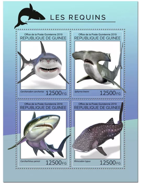 n° 9797/9800 - Timbre GUINEE Poste