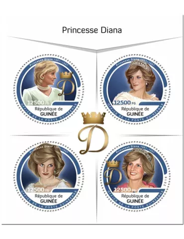 n° 9805/9808 - Timbre GUINEE Poste