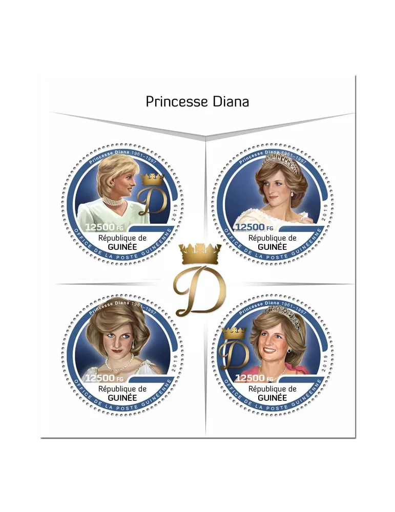 n° 9805/9808 - Timbre GUINEE Poste