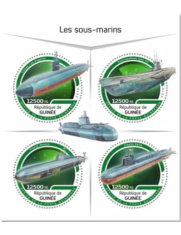 n° 9813/9816 - Timbre GUINEE Poste