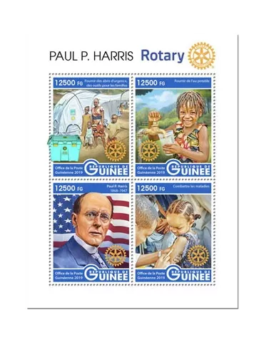 n° 9937/9940 - Timbre GUINEE Poste