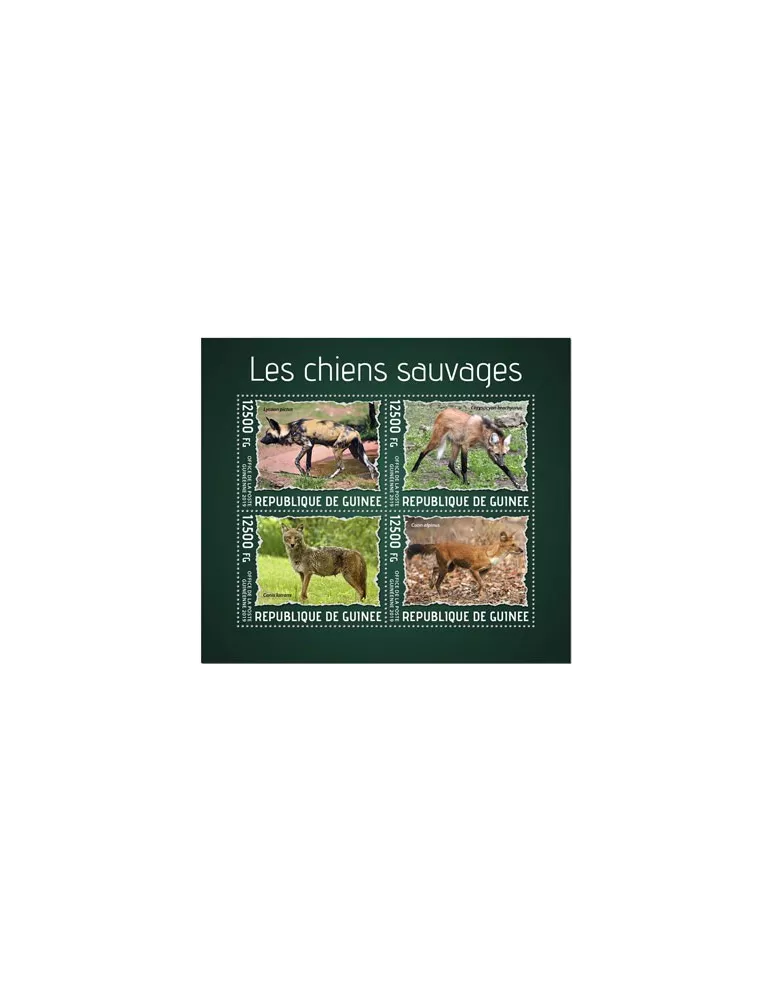 n° 9977/9980 - Timbre GUINEE Poste