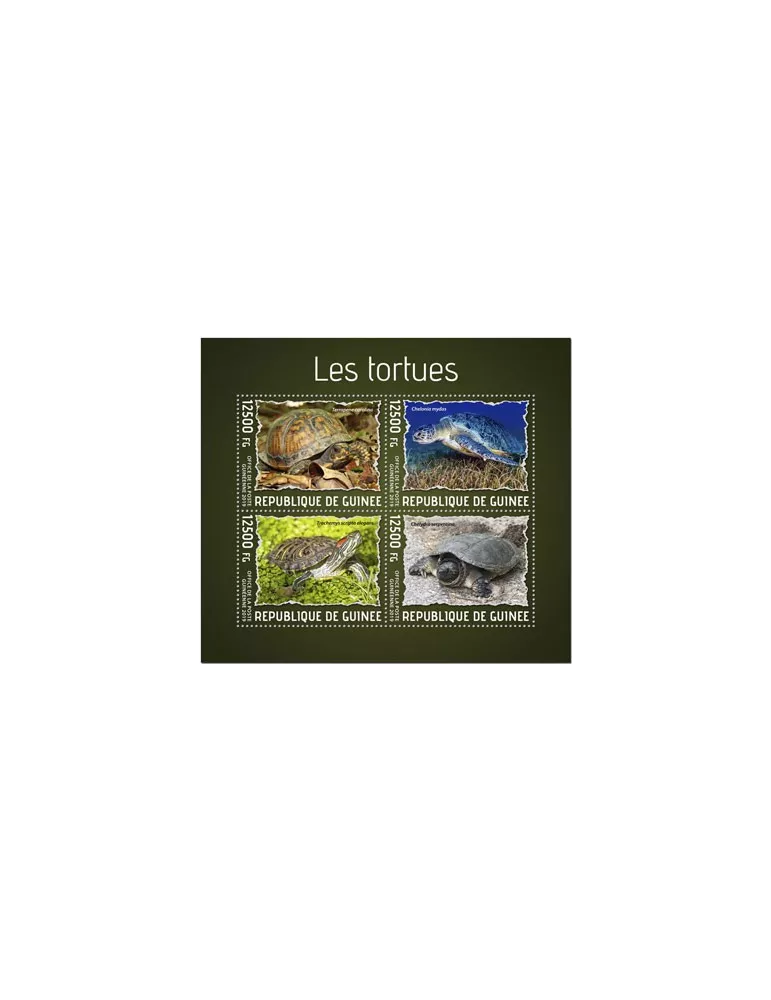 n° 9981/9984 - Timbre GUINEE Poste