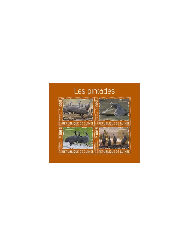 n° 9993/9996 - Timbre GUINEE Poste