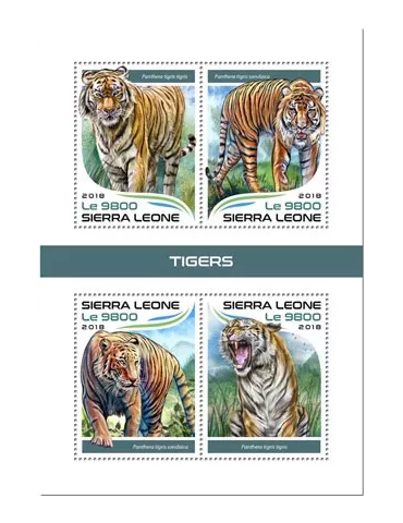 n° 7833/7836 - Timbre SIERRA LEONE Poste