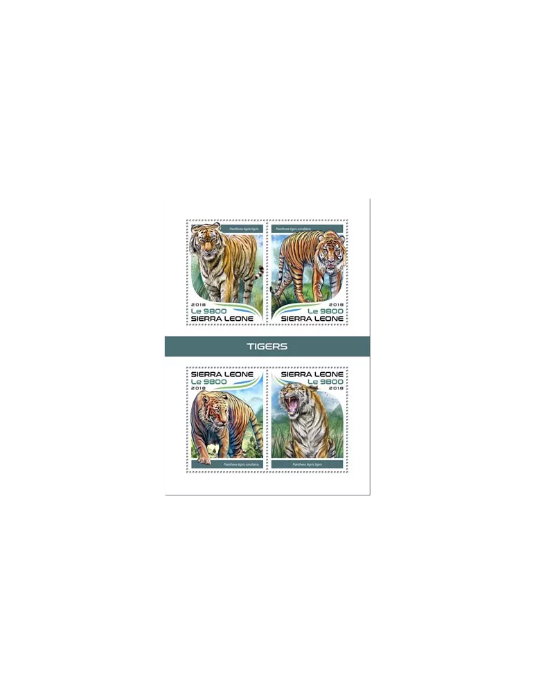 n° 7833/7836 - Timbre SIERRA LEONE Poste