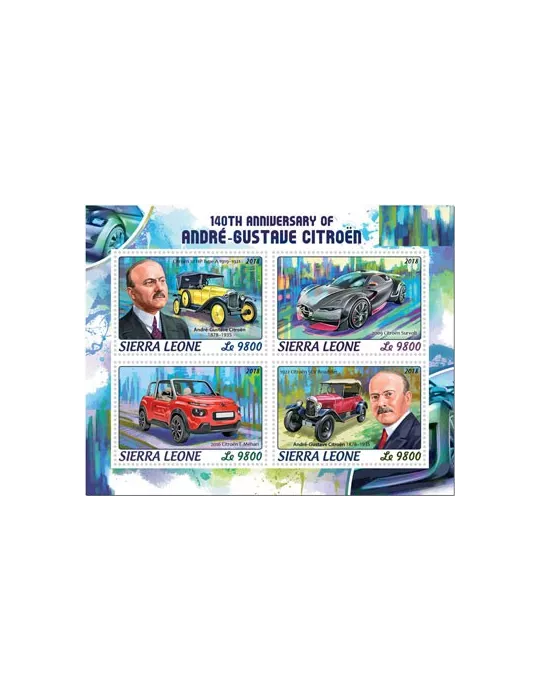 n° 7909/7912 - Timbre SIERRA LEONE Poste