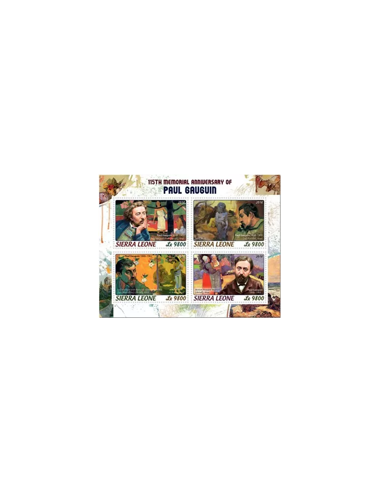 n° 7913/7916 - Timbre SIERRA LEONE Poste