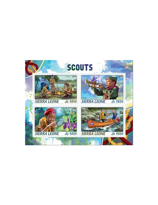 n° 7945/7948 - Timbre SIERRA LEONE Poste