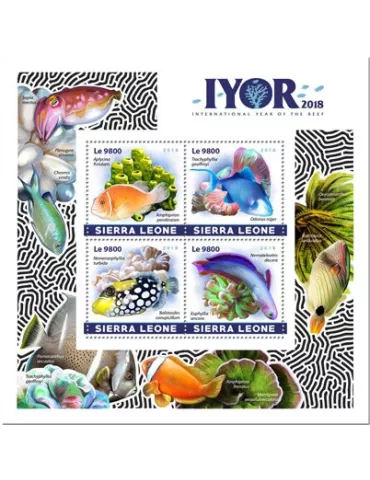 n° 7965/7968 - Timbre SIERRA LEONE Poste