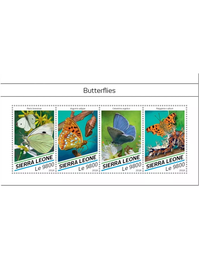 n° 8001/8004 - Timbre SIERRA LEONE Poste