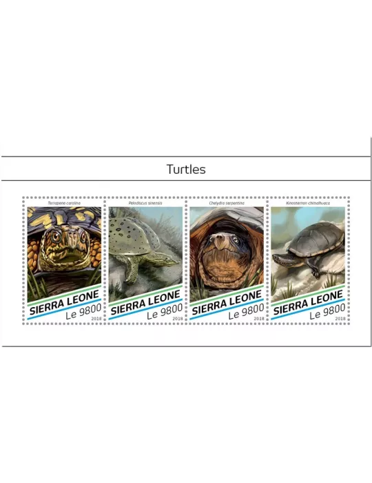 n° 8025/8028 - Timbre SIERRA LEONE Poste
