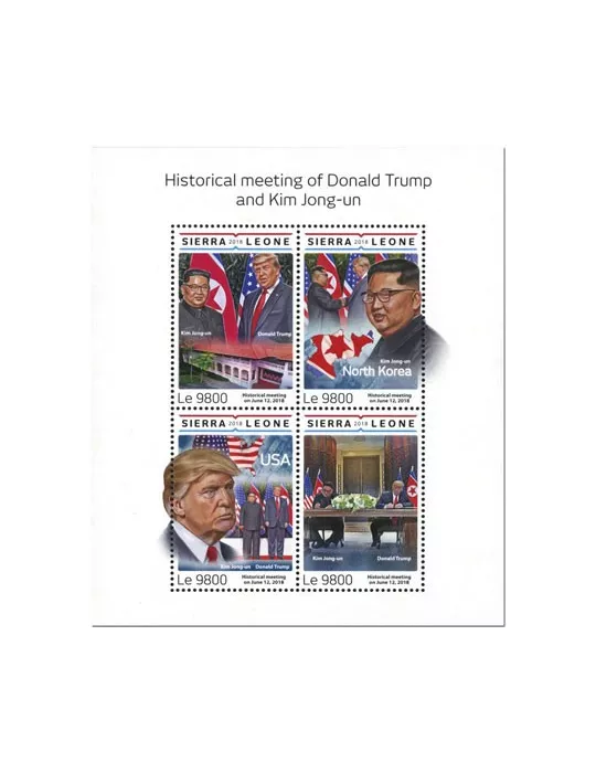 n° 8053/8056 - Timbre SIERRA LEONE Poste