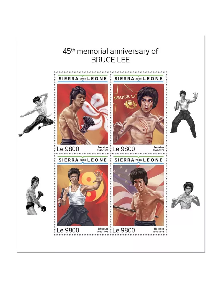 n° 8062/8065 - Timbre SIERRA LEONE Poste