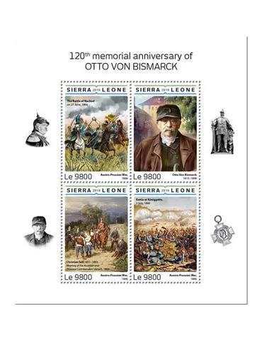 n° 8074/8077 - Timbre SIERRA LEONE Poste