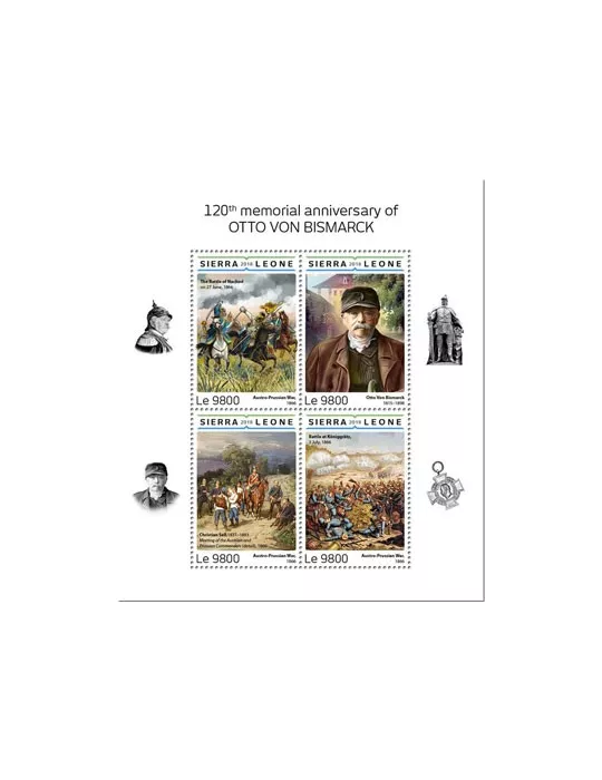 n° 8074/8077 - Timbre SIERRA LEONE Poste