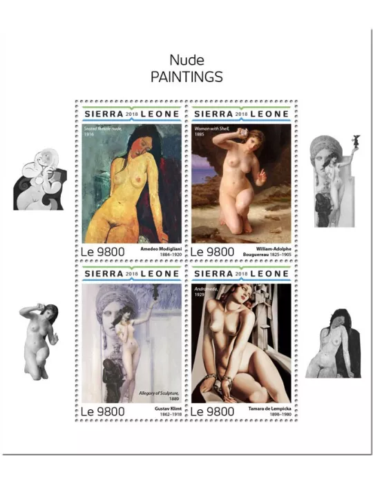 n° 8134/8137 - Timbre SIERRA LEONE Poste