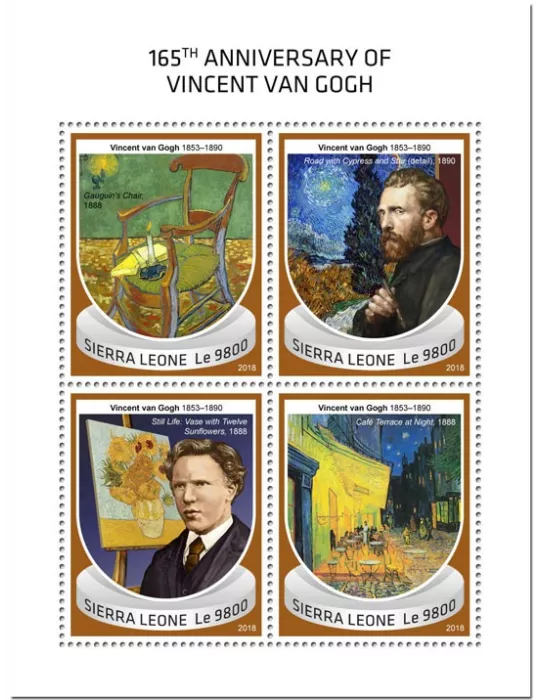 n° 8178/8181 - Timbre SIERRA LEONE Poste