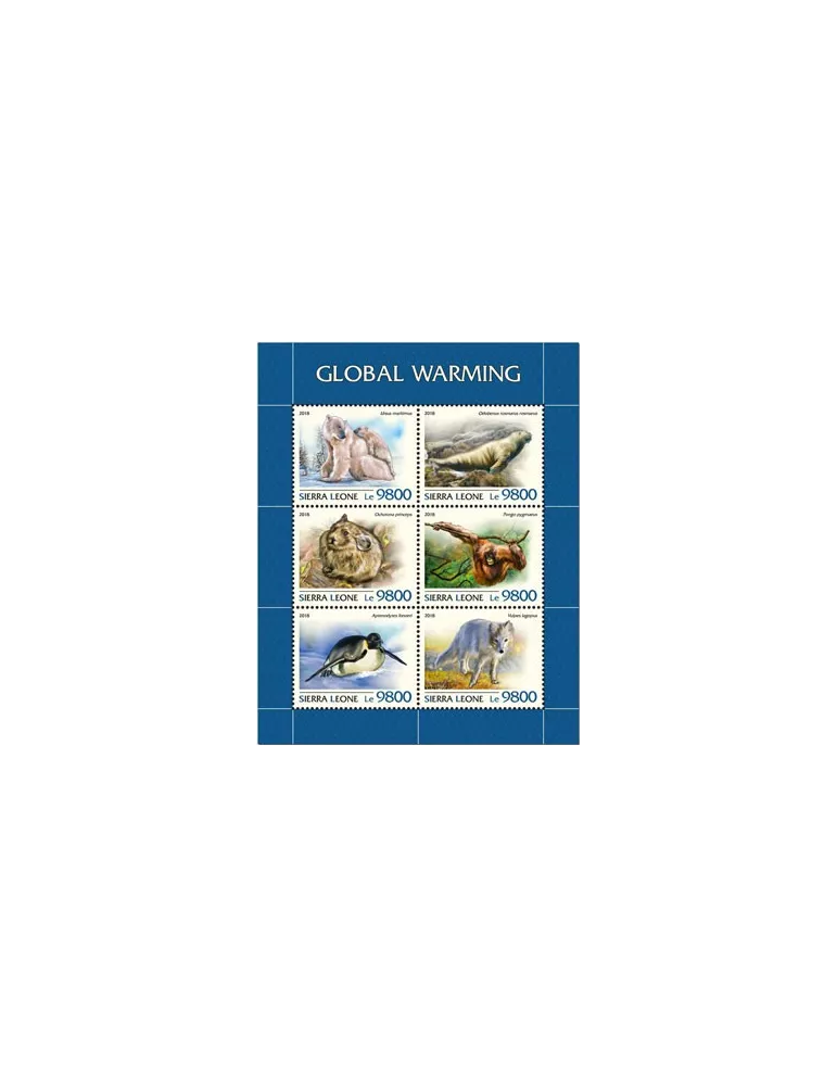 n° 8259 - Timbre SIERRA LEONE Poste