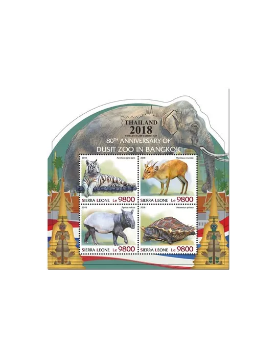 n° 8353/8356 - Timbre SIERRA LEONE Poste