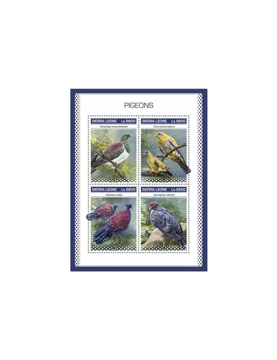 n° 8397/8400 - Timbre SIERRA LEONE Poste