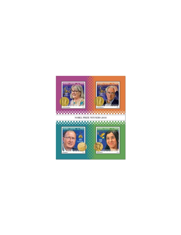 n° 8446/8449 - Timbre SIERRA LEONE Poste