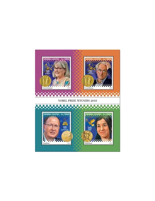 n° 8446/8449 - Timbre SIERRA LEONE Poste