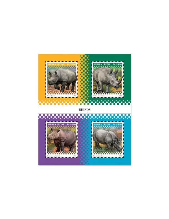 n° 8454/8457 - Timbre SIERRA LEONE Poste