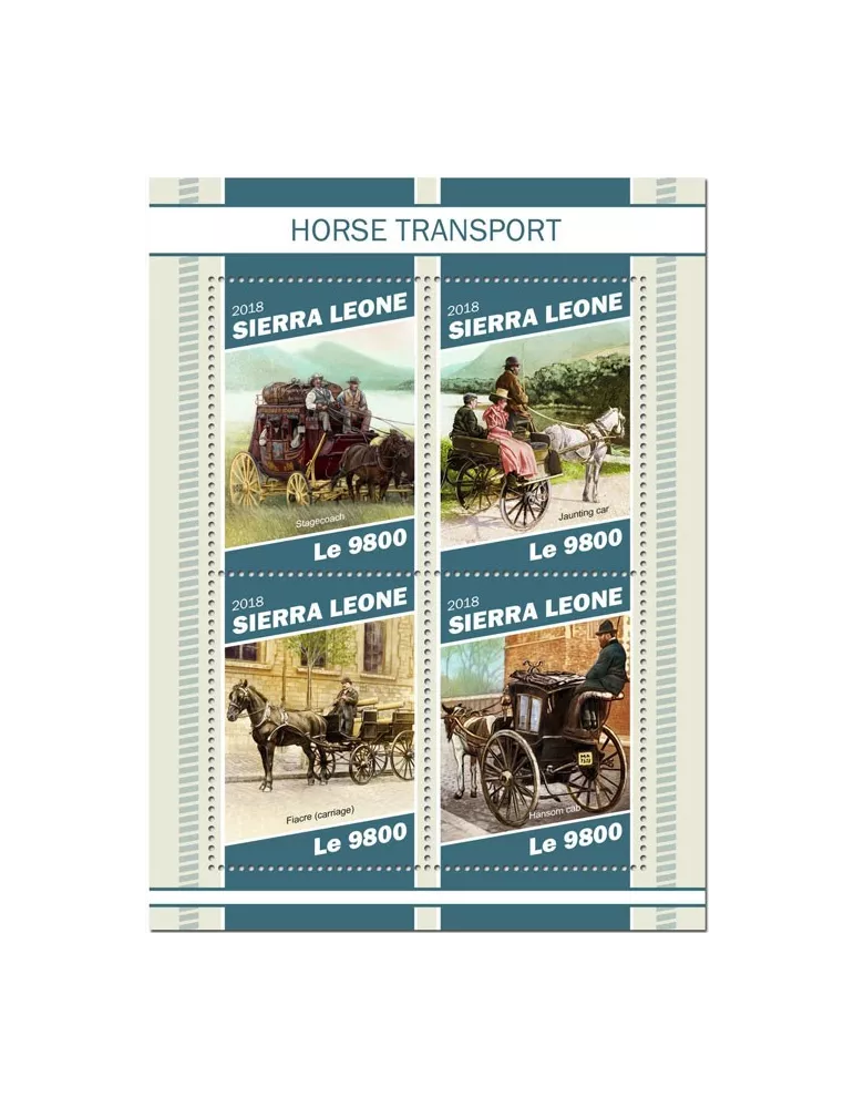 n° 8558/8561 - Timbre SIERRA LEONE Poste