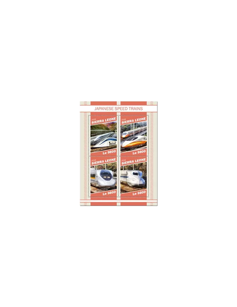 n° 8562/8565 - Timbre SIERRA LEONE Poste