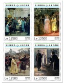 n° 8651/8654 - Timbre SIERRA LEONE Poste