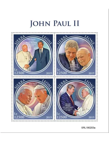 n° 8679/8682 - Timbre SIERRA LEONE Poste