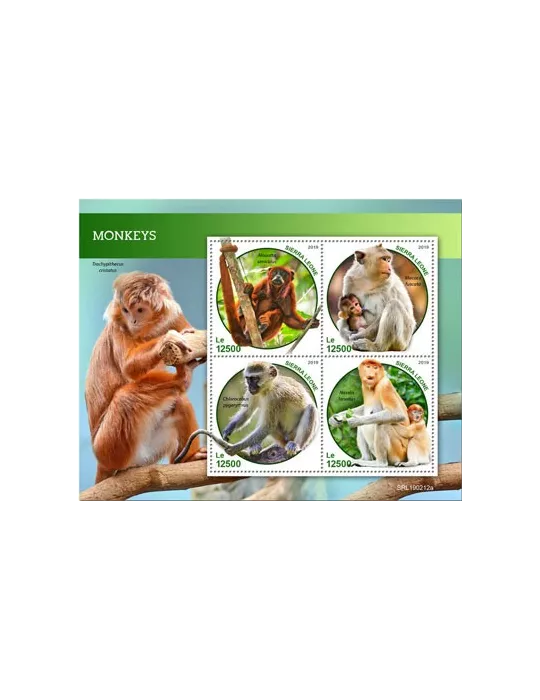 n° 8715/8718 - Timbre SIERRA LEONE Poste