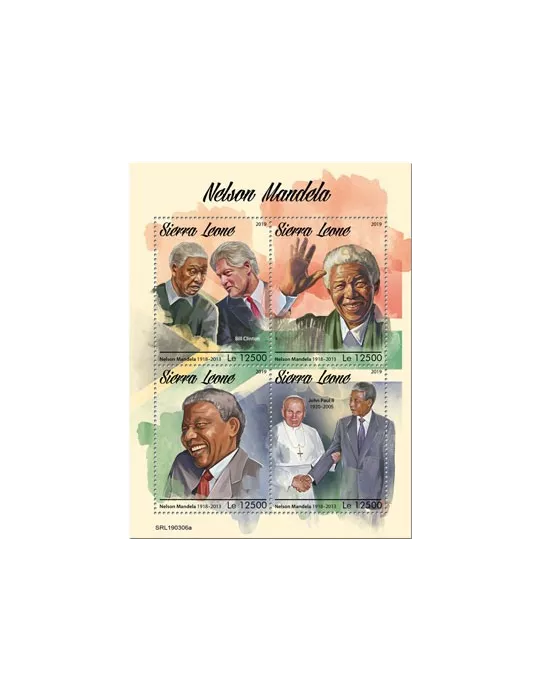 n° 8780/8783 - Timbre SIERRA LEONE Poste