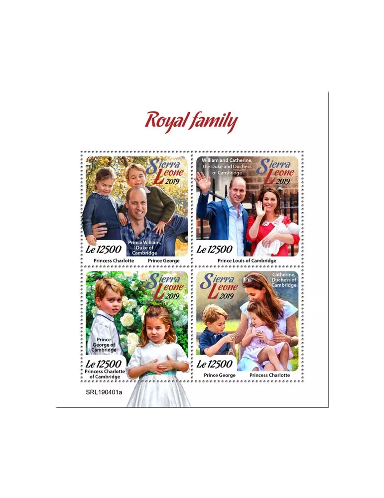 n° 8848/8851 - Timbre SIERRA LEONE Poste