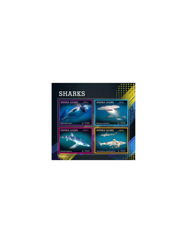 n° 8956/8959 - Timbre SIERRA LEONE Poste