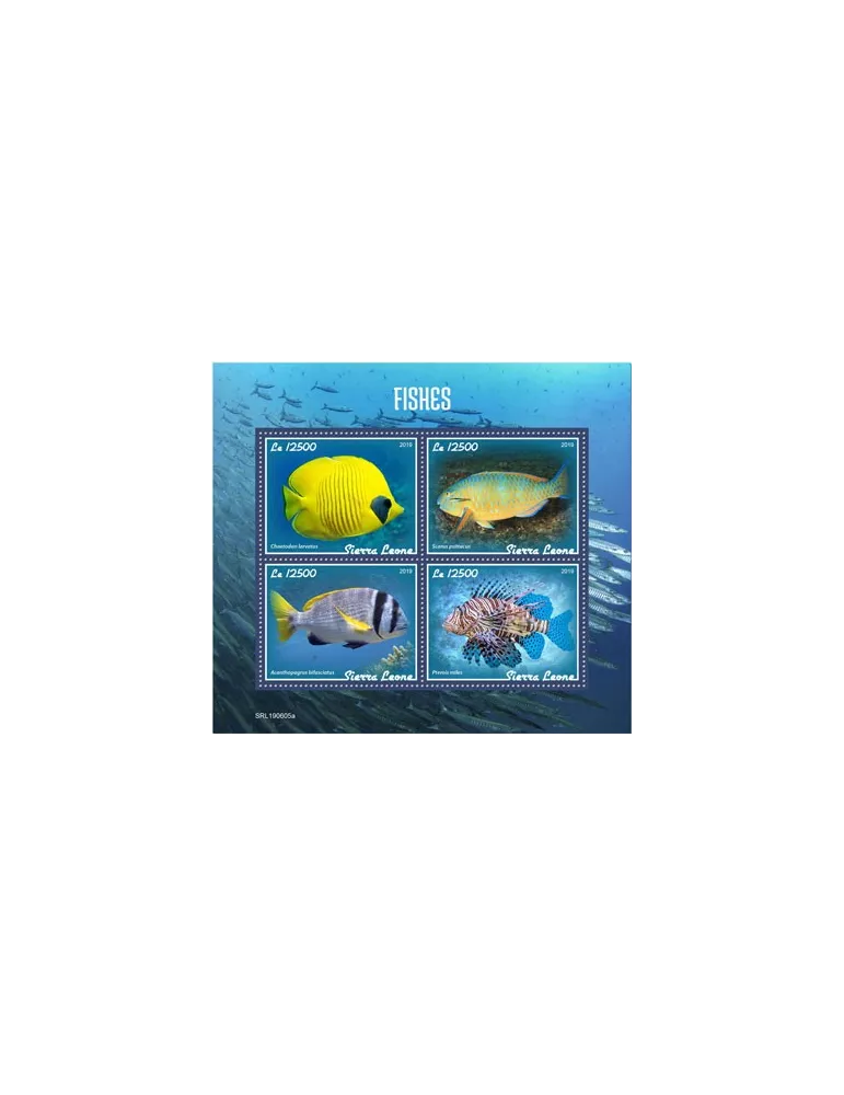 n° 9050/9053 - Timbre SIERRA LEONE Poste