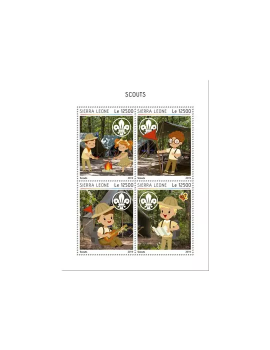 n° 9090/9093 - Timbre SIERRA LEONE Poste