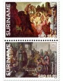 n° 3208/3209 - Timbre SURINAM Poste