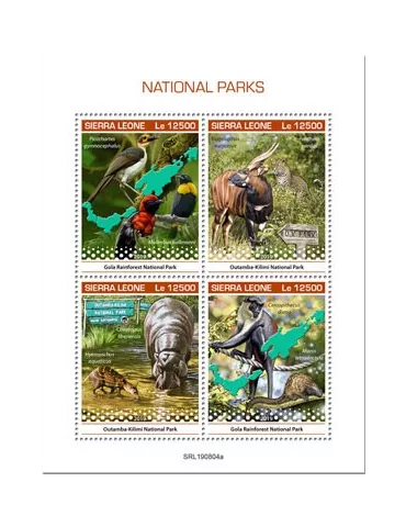 n° 9210/9213 - Timbre SIERRA LEONE Poste