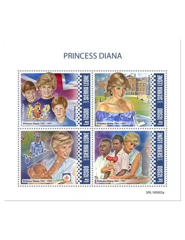 n° 9272/9275 - Timbre SIERRA LEONE Poste